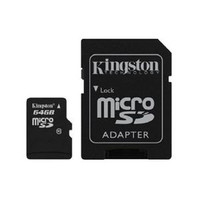 کارت حافظه microSDHC کینگستون مدل Canvas Select کلاس 10 استاندارد UHS-I U1 سرعت 80MBps ظرفیت 64 گیگابایت به همراه آداپتور SD
