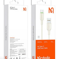کابل USB به USB-C Mcdodo CA-4750 با نور LED 1.2 متری