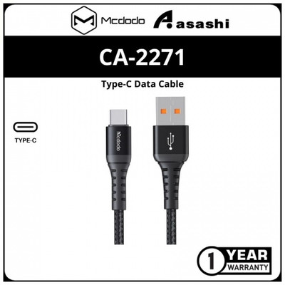 کابل شارژر USB به USB-C مک دودو مدل CA-2271 طول 1 متر