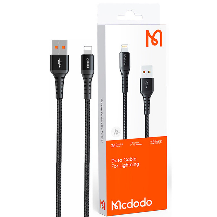 کابل لایتنینگ فست شارژ Mcdodo CA-2261 3A 