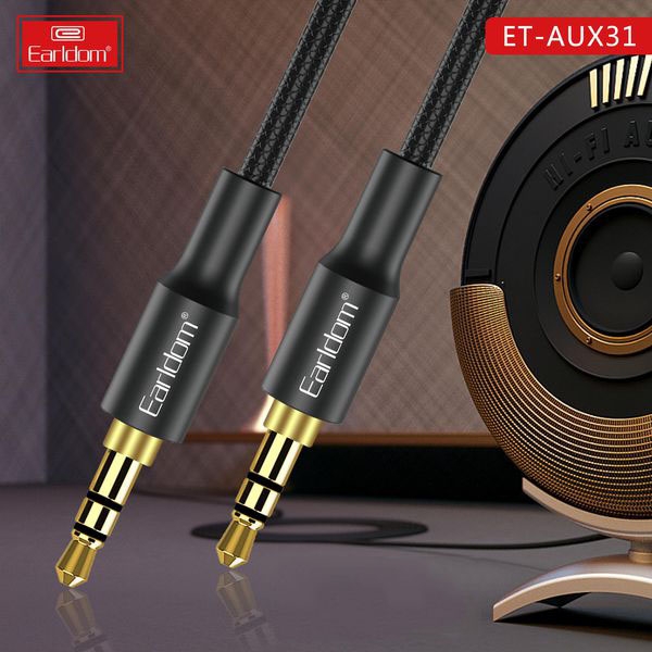 کابل AUX ارلدام مدل ET-AUX31 طول 1 متر. (اصلی)