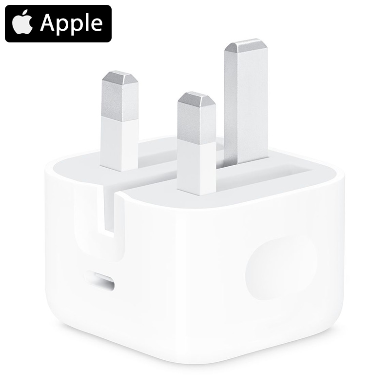 شارژر دیواری اپل مدل 20 وات ۸پین Apple 20 Watt Wall Charger  با گارانتی