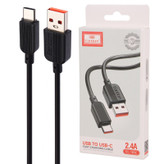 کابل شارژ سریع USB به تایپ سی یک متری ارلدام Earldom EC-183 tyope-c cable 