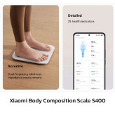 ترازو هوشمند شیائومی مدل Xiaomi Body Composition Scale S400