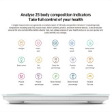 ترازو هوشمند شیائومی مدل Xiaomi Body Composition Scale S400