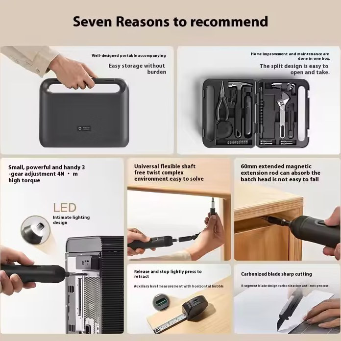 جعبه ابزار میجیا شیائومی Mijia Tool Box MJGJX001QW
