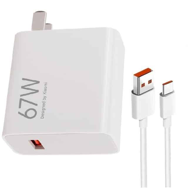 شارژر شیائومی مدل MDY-12-EF توان 67 وات دو پین